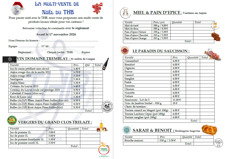 Lire la suite à propos de l’article VENTE DE NOËL 2024